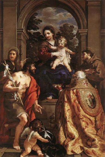 Pietro da Cortona Madonna and Saints